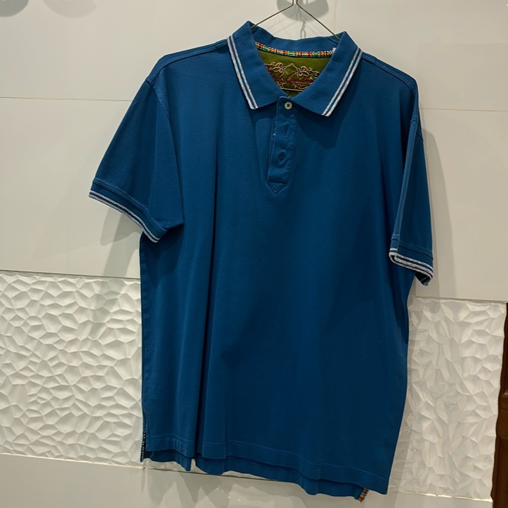 Robert Graham Blue Polo